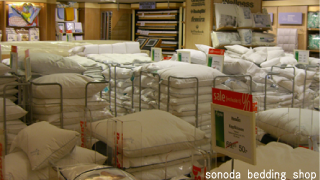 海外の寝具専門店