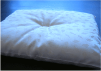 ホコリの出ないシルク枕